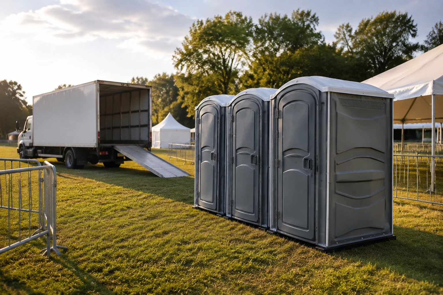 Portable restroom rental planning for Fromberg, MT